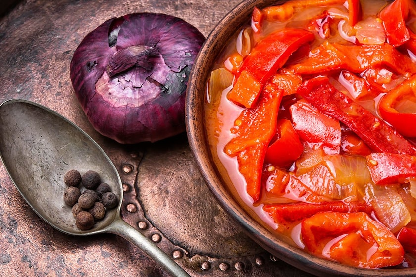 Pomysły na fit kolację: wegańskie leczo #5